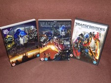 Transformers DVD ❤️ Bundle 3 DVD Collection Feature Films Movie Night