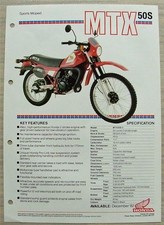 HONDA MTX 50S Sports Moped