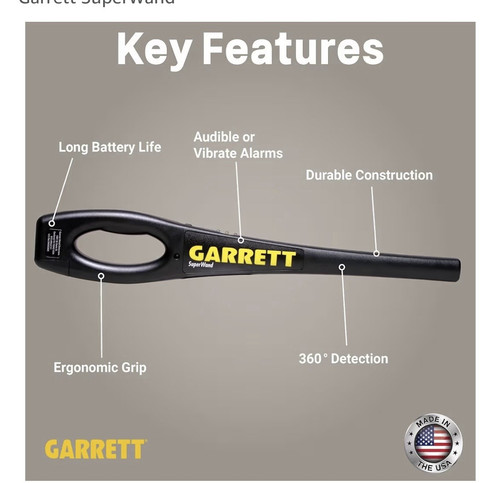 Garrett superwand handheld - garrett,