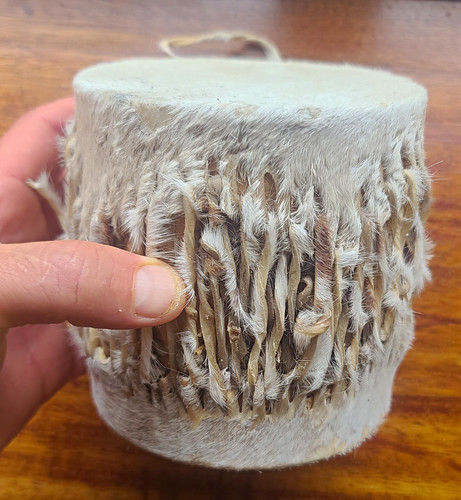 Handmade rope tuned hide - handmade,