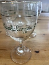 6 Vintage Irish Coffee Glasses