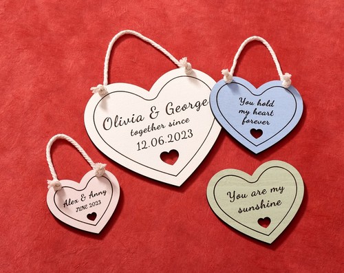 Personalised heart sign - personalised,
