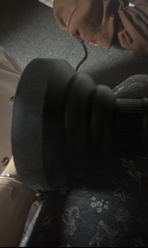 Black hair dryer - dryer, diffuser