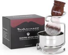 Shaving Brush Kit for Men, 3