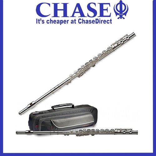 Flute silver plated with - c,