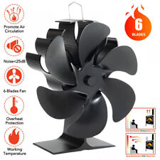 6 Blade Heat Powered Stove Top