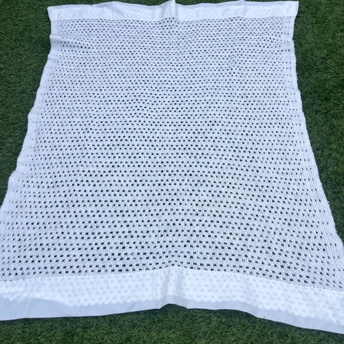 Vintage white baby cot - cot, pram
