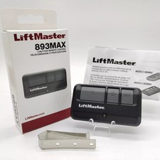 LiftMaster 893MAX 3 Button Visor Remote Control Garage Door Opener