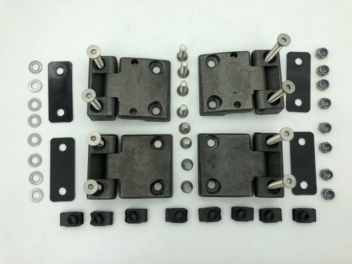 Front door hinges - &, s/s