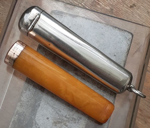 Antique cheroot holder 9ct - cheroot,