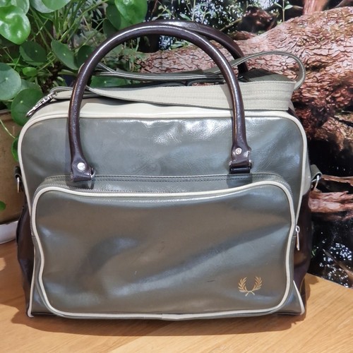 Fred perry olive green - green, brown