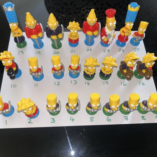 The simpsons chess bart figure - chess,