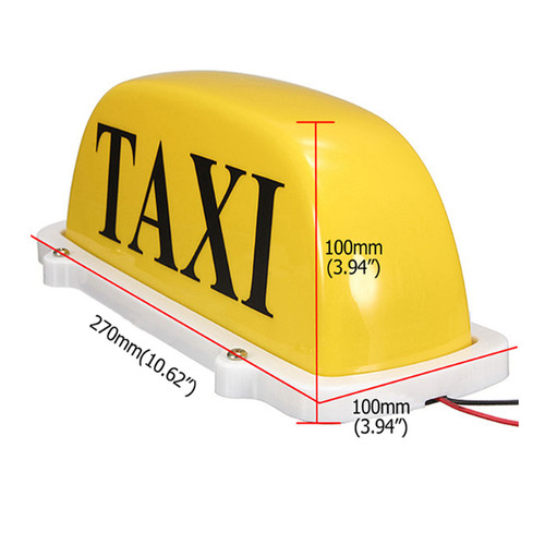 Taxi car sigh magnetic base - car,