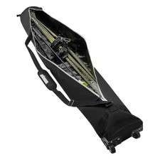 Ski Bag with Wheels with Zipper Transport Double Rollers Snowboard Bag