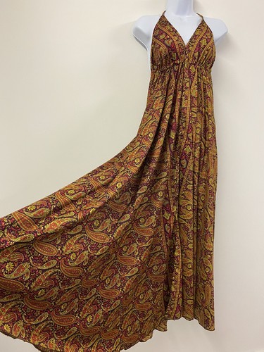 Bohemian hippie dress maxi - hippie,