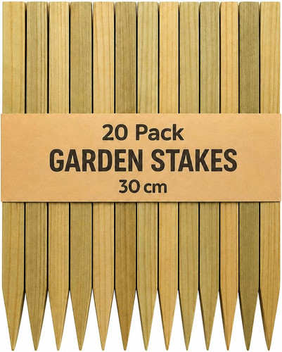 Wooden garden stakes 20 - wooden,