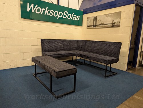 Apollo corner dining bench set - corner,