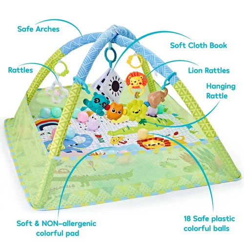 Baby play gym activity - play, |