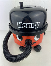 Casdon Henry Vacuum Hoover Toy With Accessories, Realistic Noise & Suction. VGC.