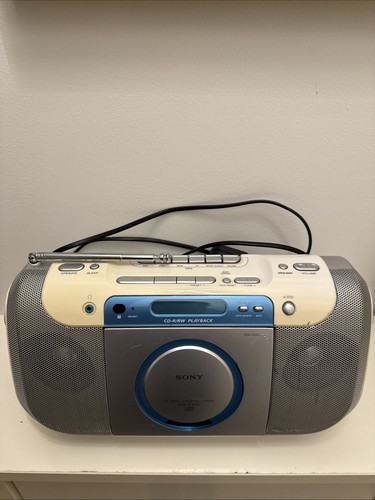 Vintage sony cfd e100l - cfd-e100l, radio