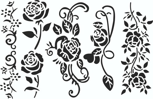 Flower roses leaves - flower,