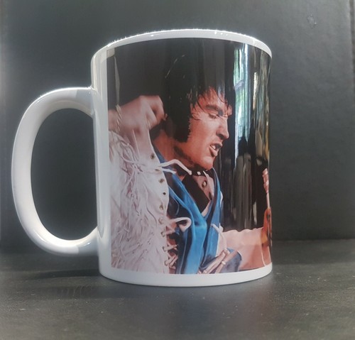 Elvis fringe jumpsuit ceramic - elvis,