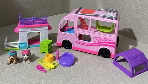 Barbie pet camper - camper, &