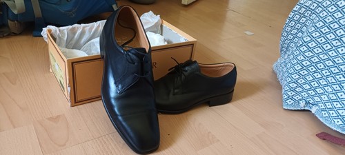 Barker mens shoes size black - size, 8