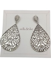 Stella & Dot Silver Filigree