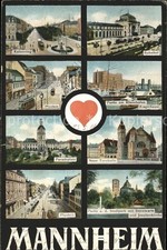 Mannheim BW station Kaiserring and planks