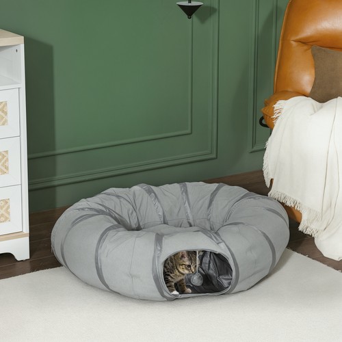 Pawhut cat tunnel with - cat,