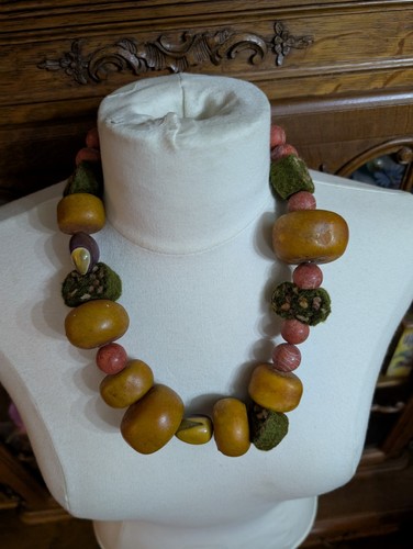 Antique ethnic necklace - ethnic,