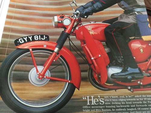 Gpo telegrams bsa bantam b175 - bsa,