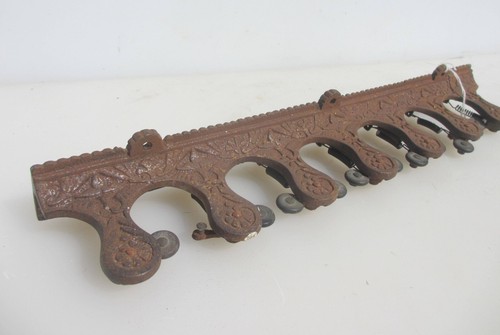 Victorian iron umbrella holder - iron,