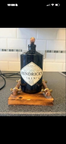 Hendricks gin bottle table - bottle,