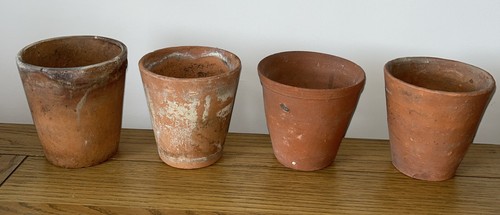 Vintage hand thrown terracotta - hand,