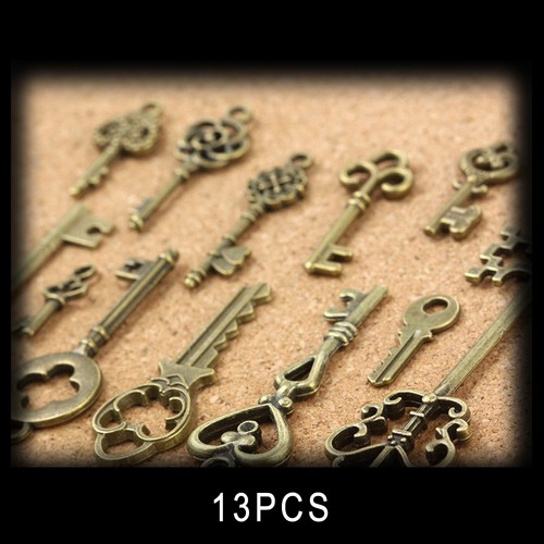 13x vintage antique old brass - old,