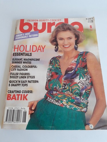 Burda magazine with sewing - magazine,