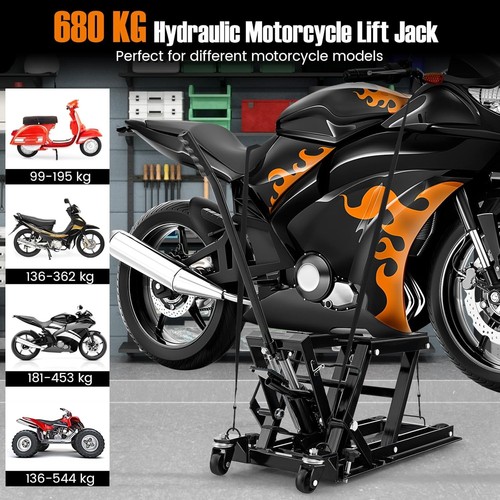 Hydraulic motorcycle lift - motorcycle,