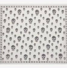 Alexander McQueen Silk Skull