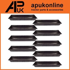 10x Animal Sheep Cattle Horse Pony Dog Pig Goat Feed Feeding Trough 1m Plastic