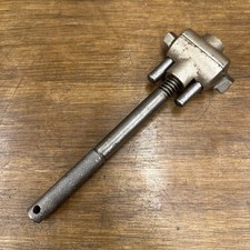 Vintage Sykes Pickavant Drain Plug Wrench - Adjustable - Rare Tool
