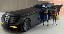 2015 DC Collectibles Batman Animated Series Batman Robin & Batmobile VGC