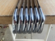 Mizuno Pro 225 Irons 5-Pw Recoil F3 Regular Graphite Shafts VGC