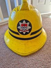 Vintage Londons fire helmet