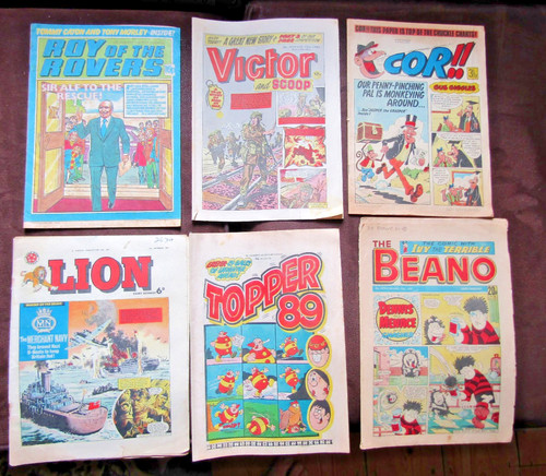 Comics 1960 80s roy of - , the