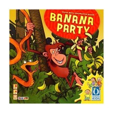 BANANA PARTY  BOARD GAME fun game QUEEN KIDS   BRAND NEW (DAMAGED BOX)