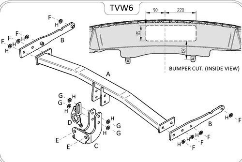 Towtrust fixed flange - towtrust,