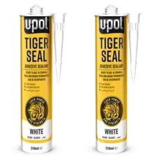 2 x U-POL TIGER SEAL WHITE PU