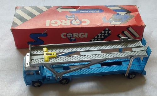 Corgi volvo car - volvo, blue